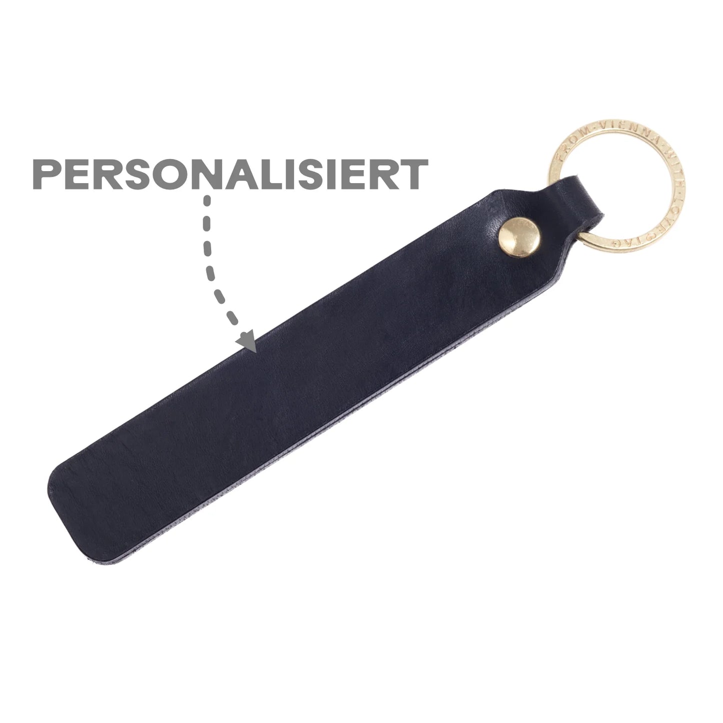 Personalisierter Schlüsselanhänger | Text frei wählbar